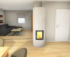 Brunner Klein-Speicherofen KSO 33r Mit Wärmebetonverkleidung -Brunner Grillen Geschaft 4c17da43aa123cb787ed3c50766b3adb