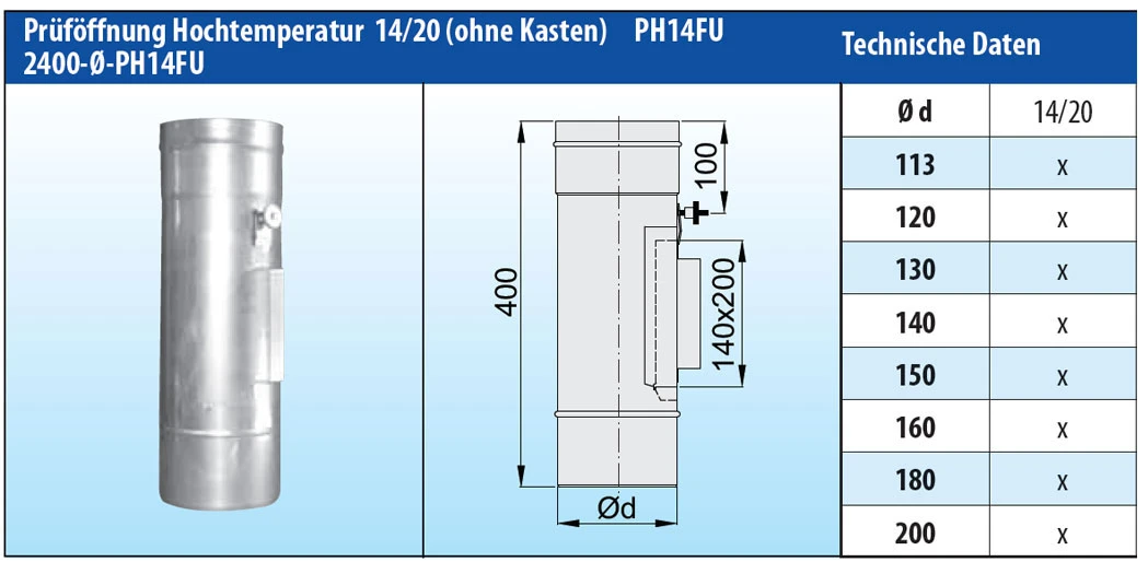 Edelstahlkamin Komplettbausatz 11,3 M Einwandig - Eka Complex E 9 Edelstahlkamin Komplettbausatz 11,3 M Einwandig - Eka Complex E – Bild 7