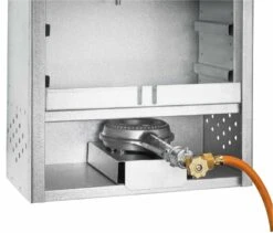 Peetz Regelbare Gasheizung 4200 W, Inkl. Umbauset Gaskocher -Brunner Grillen Geschaft 5007 1