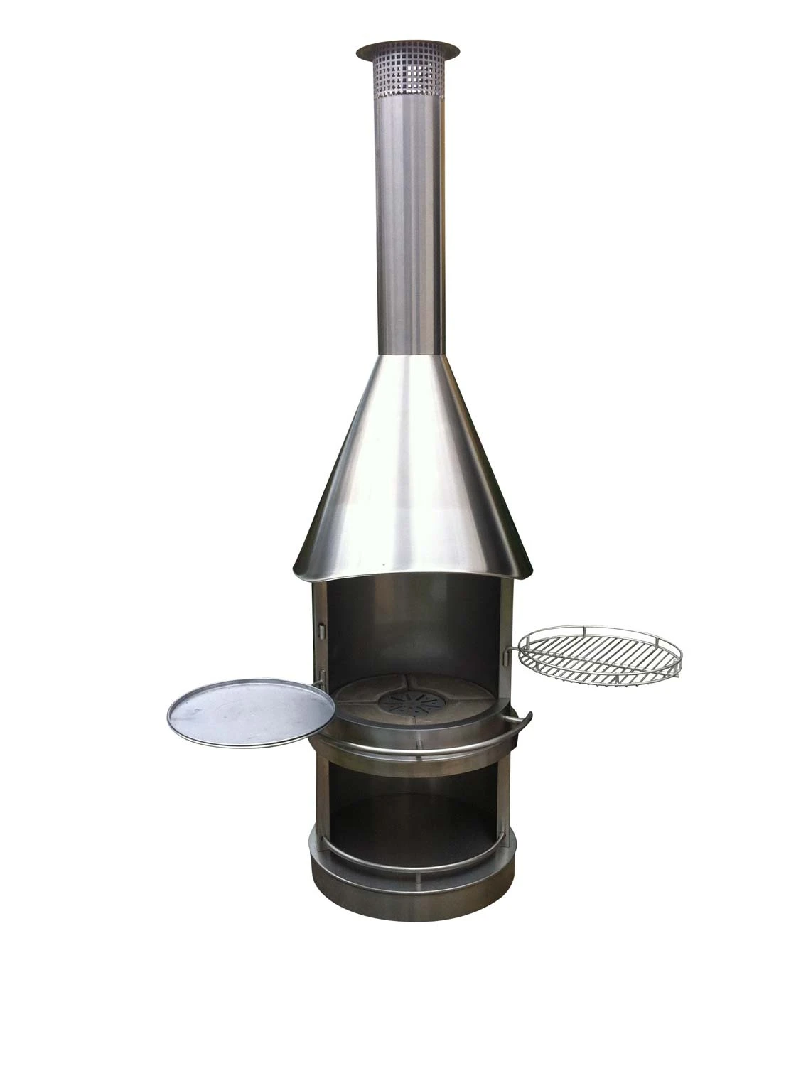 Grillkamin Edelstahl Firestar EXCLUSIV 800, Edelstahl 4 Grillkamin Edelstahl Firestar EXCLUSIV 800, Edelstahl – Bild 2