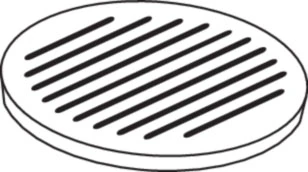 Ofenrost Gusseisen, Ø 26 Cm 4 Ofenrost Gusseisen, Ø 26 Cm – Bild 2