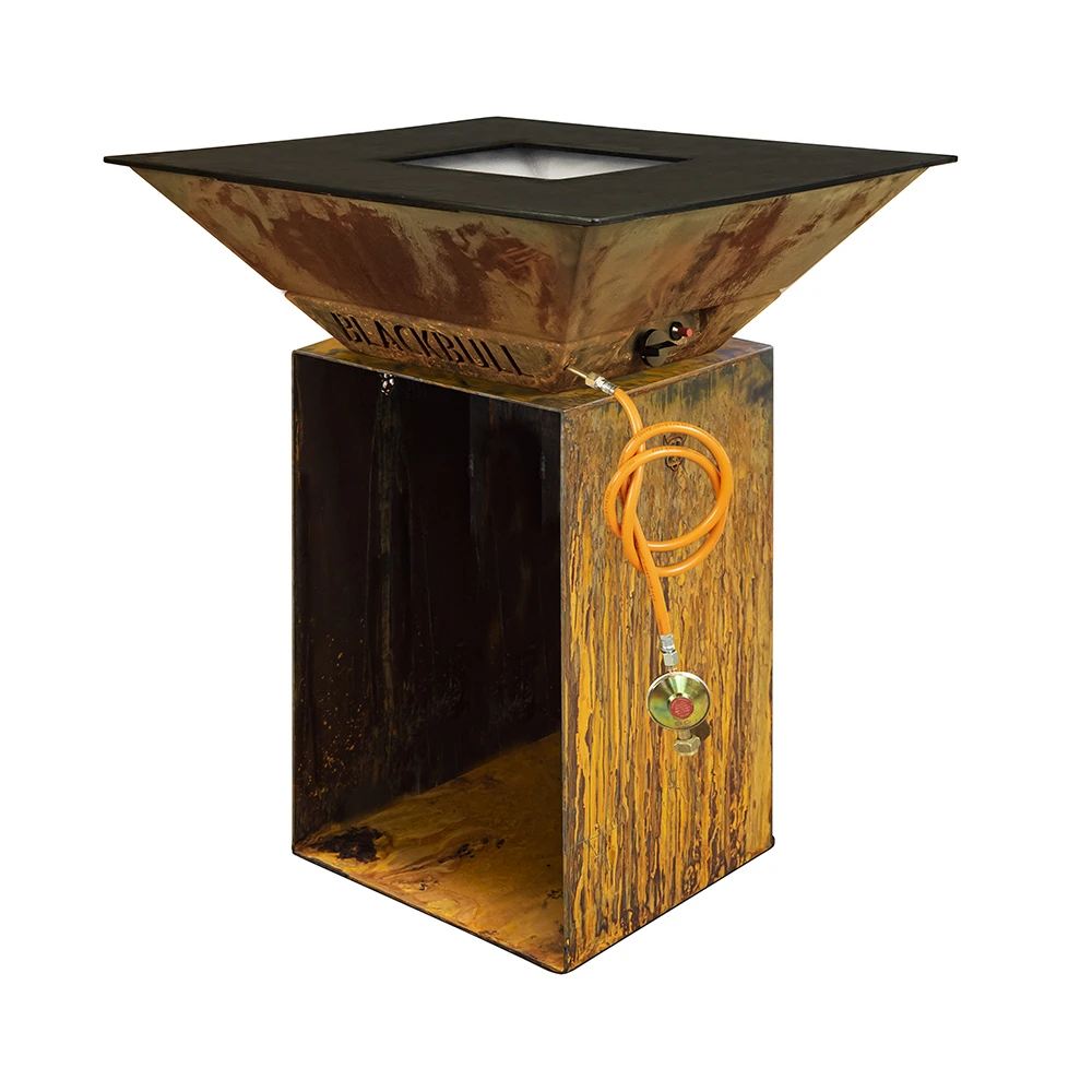 Feuerschale Plancha BlackBull BigQube M Gas 4 Feuerschale Plancha BlackBull BigQube M Gas – Bild 2