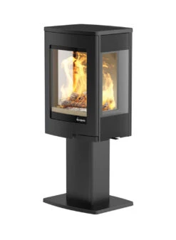 Kaminofen Nordpeis UNO 1 Schwarz, 4 KW -Brunner Grillen Geschaft 5500 193de4
