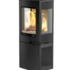 Kaminofen Nordpeis UNO 2 Schwarz, 4 KW -Brunner Grillen Geschaft 5501 024c65
