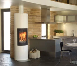 Kaminbausatz Nordpeis RONDA, 5 KW -Brunner Grillen Geschaft 5504 2