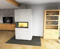 Kaminbausatz Brunner BSK 07 Architektur Kamin Eck Links Schiebetür Hoch, 10 KW -Brunner Grillen Geschaft 55e577fed15e3f201b95837aff295e59