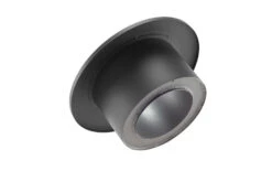 Wandfutter Doppelwandig Mit Rosette Rauchrohr Stahl Ø 150 Mm Schwarz -Brunner Grillen Geschaft 5644 1