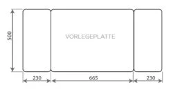 Vorlegeplatte ESG Klarglas Nordpeis Kaminbausatz Stockholm