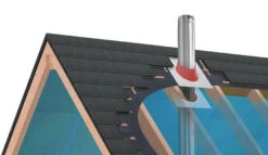 EKA Rohrmanschette Dachabdichtung Bis 30° - HOTSCHOTT Blower Door 8 EKA Rohrmanschette Dachabdichtung Bis 30° - HOTSCHOTT Blower Door -Brunner Grillen Geschaft 5837 1