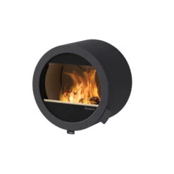 Kaminofen Nordpeis ME Wand 5,8 KW Schwarz -Brunner Grillen Geschaft 5a49de263291ea5a70c4927ecb977331