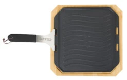 Cozze Gusseisenpfanne Mit Bambus Servierbrett, 33x33 Cm -Brunner Grillen Geschaft 5ce85dc49f1eb060af9c7ffb766395c6
