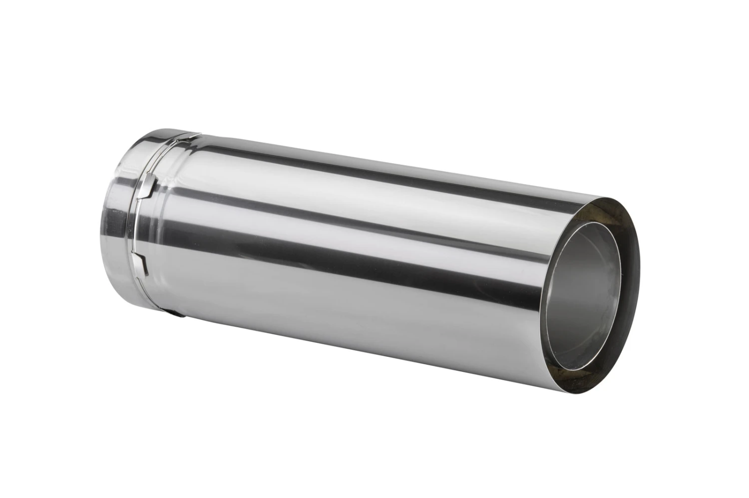 Schornsteinrohr Edelstahl 540 Mm Statisch Doppelwandig - Eka Cosmos D 25 5 Schornsteinrohr Edelstahl 540 Mm Statisch Doppelwandig - Eka Cosmos D 25 – Bild 3