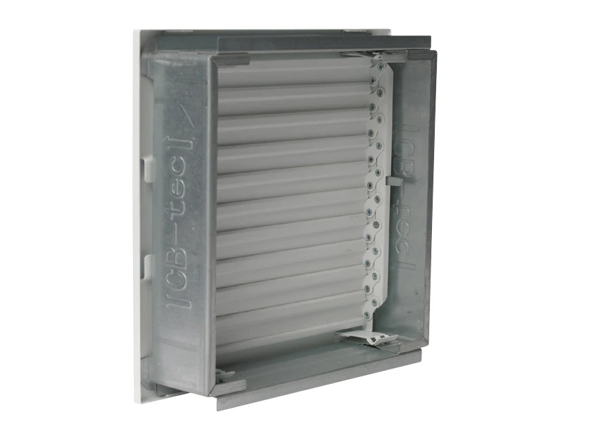 Warmluftgitter Stahl Weiß 5 Warmluftgitter Stahl Weiß – Bild 3