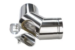 Schornstein Winkel 90° Mit Prüföffnung Doppelwandig - Eka Cosmos D 25 -Brunner Grillen Geschaft 64f2b4fac310ef681f182bd03faa5a38