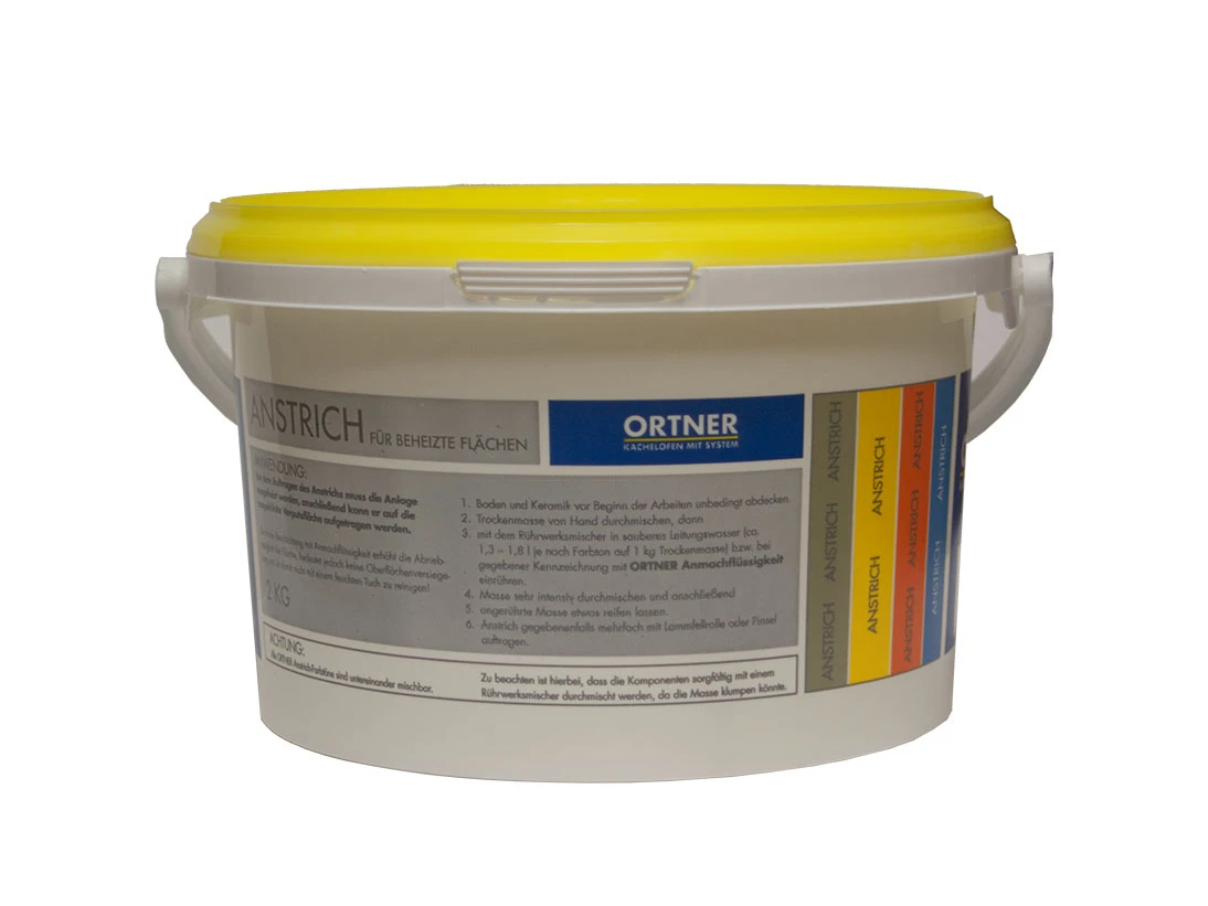 Ofen Anstrich Ofenfarbe, 2 Kg 3 Ofen Anstrich Ofenfarbe, 2 Kg