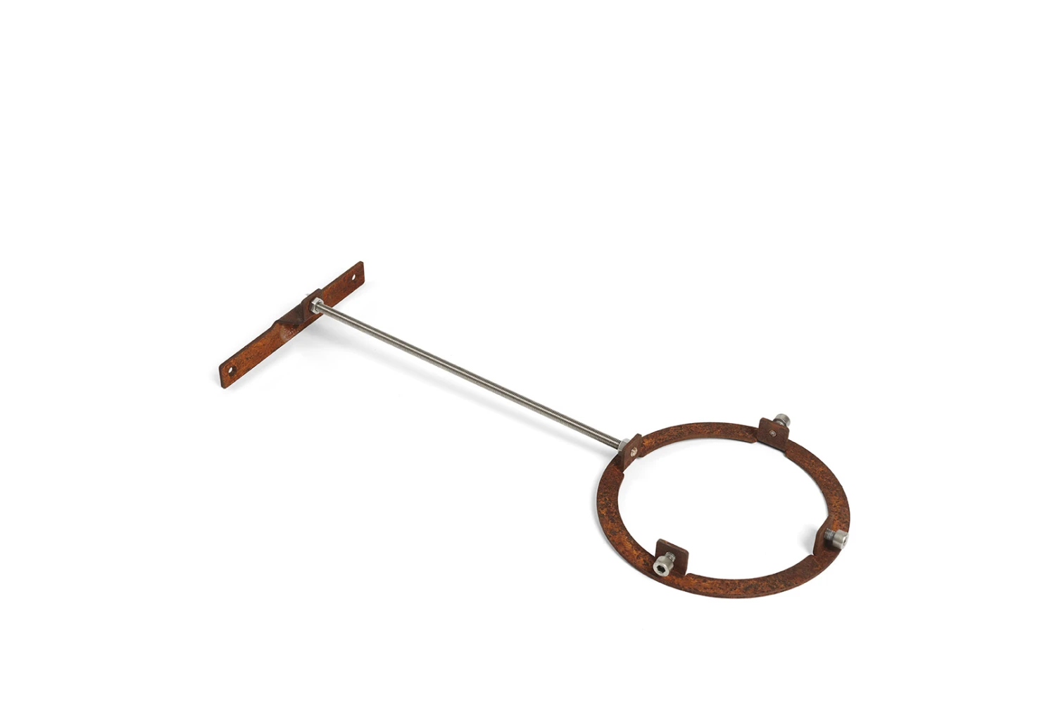 Wandhalter Schornstein Cortenstahl RB73 QUARUBA 4 Wandhalter Schornstein Cortenstahl RB73 QUARUBA – Bild 2