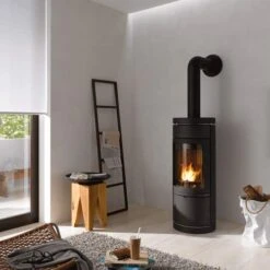 Kaminofen Leda NOVIA Plus, 6 KW -Brunner Grillen Geschaft 6657 3b6d32