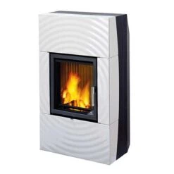 Kaminofen Wasserführend Leda FONDIA, 13 KW -Brunner Grillen Geschaft 6660 1abafa