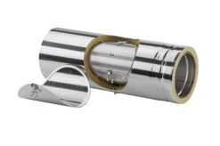 Schornsteinrohr Edelstahl 540 Mm Doppelwandig Mit Prüföffnung - Eka Cosmos D 25 -Brunner Grillen Geschaft 6fb5b0062847e80fad992050425e18f7