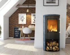 Kaminofen TermaTech TT21RS Speckstein Matt, 5 KW -Brunner Grillen Geschaft 7096 1