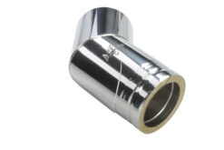 Schornstein Winkel 45° Mit Prüföffnung Doppelwandig - Eka Cosmos D 25 -Brunner Grillen Geschaft 721cff85f64081ec9664b16e89bd5bea