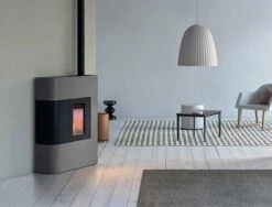 Pelletofen RED ALTHEA Multiair UP! S1, 9 KW -Brunner Grillen Geschaft 7275 3