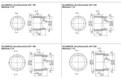 Schornsteinanschlussstück Silcawool AST 9 Schornsteinanschlussstück Silcawool AST -Brunner Grillen Geschaft 7331 1