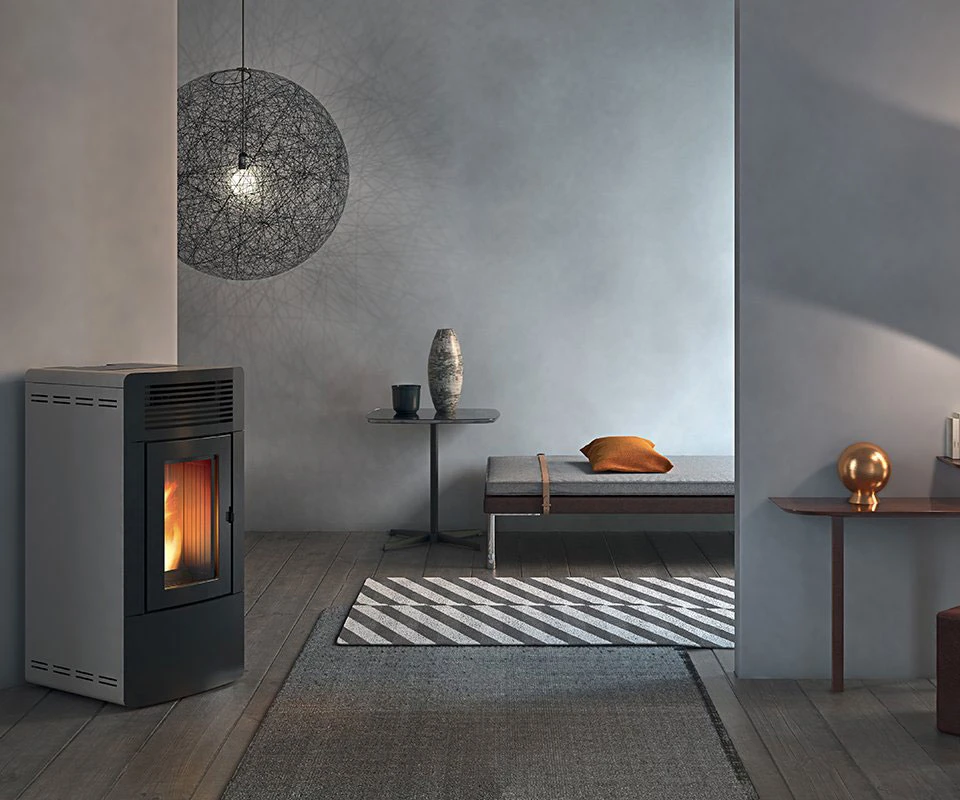 Pelletofen RED MALVA Mulltiair S1, 10 KW 6 Pelletofen RED MALVA Mulltiair S1, 10 KW – Bild 4