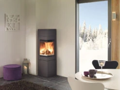 Kaminofen Nordpeis QUADRO 2 Schwarz, 6 KW -Brunner Grillen Geschaft 77833c3de3a1ca5f45bdca2c2418dda2