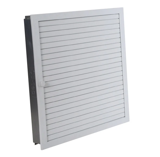 Warmluftgitter Für Revisionstür 45 X 45 Cm Weiß 4 Warmluftgitter Für Revisionstür 45 X 45 Cm Weiß – Bild 2