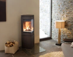 Kaminofen Nordpeis QUADRO 2 Schwarz, 6 KW -Brunner Grillen Geschaft 89a6c907b29314d48c0d67c4c9971f46