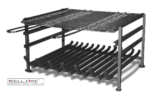 Grilleinsatz Mit Feuerrost Und Grillrost 4 Grilleinsatz Mit Feuerrost Und Grillrost – Bild 2