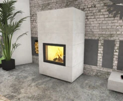 Kaminbausatz Brunner Systemkamin BSK 08 Kompakt Kamin Drehtür Warmluftaufsatz, 11 KW -Brunner Grillen Geschaft 9417903e2f94b25e15ed3b78435efa9f