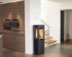 Kaminofen Nordpeis DUO 4 Schwarz, 5 KW -Brunner Grillen Geschaft 9d1847062351c7cd51d4597648cfb535