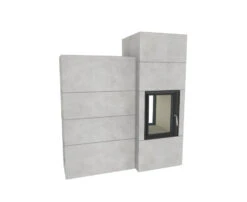 Kaminbausatz Brunner Systemofen BSO 03 Tunnel HKD 2.2 DF, 9 KW -Brunner Grillen Geschaft 9ecb8aeb69ec45b8b09b2a910b4e70f6