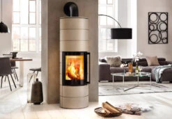 Kaminofen Spartherm AMBIENTE A4 H2O, 8 KW -Brunner Grillen Geschaft a4 perle milieu 02 2017 print