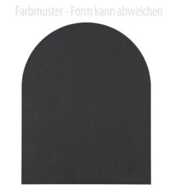 Kamin Bodenplatte, 2 Mm Stahl, Rundbogen 1250 X 1250 Mm, Schwarz -Brunner Grillen Geschaft a6a5730f20d23a529ec9534df87f99ee
