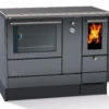 Küchenherd Wasserführend Lohberger VARIOLINE AC 105, 8 KW -Brunner Grillen Geschaft ac105 anthrazit klein