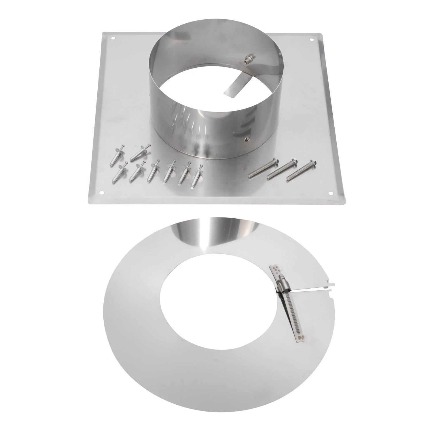 Edelstahlschornstein 8,3 M Einwandig - Eka Complex E 11 Edelstahlschornstein 8,3 M Einwandig - Eka Complex E – Bild 9