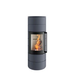Kaminofen Spartherm AMBIENTE A3, 5,9 KW 9 Kaminofen Spartherm AMBIENTE A3, 5,9 KW -Brunner Grillen Geschaft ambiente a3 graublau feuer