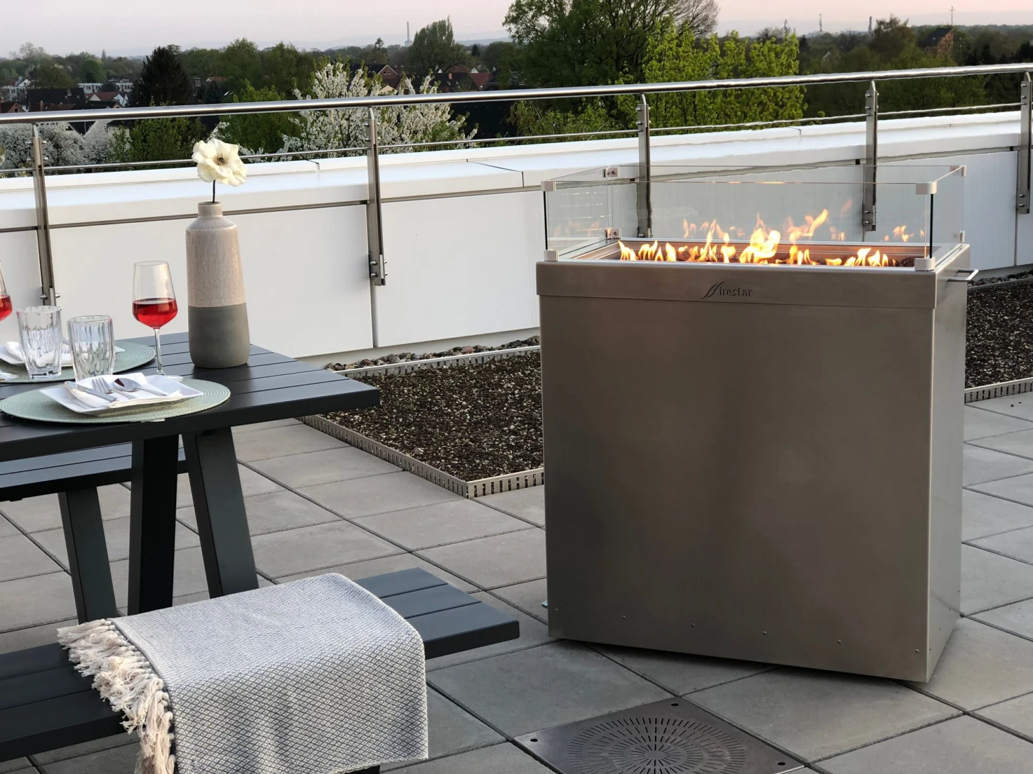 Terrassenkamin Gas Firestar Xtra-Large 6 Terrassenkamin Gas Firestar Xtra-Large – Bild 4