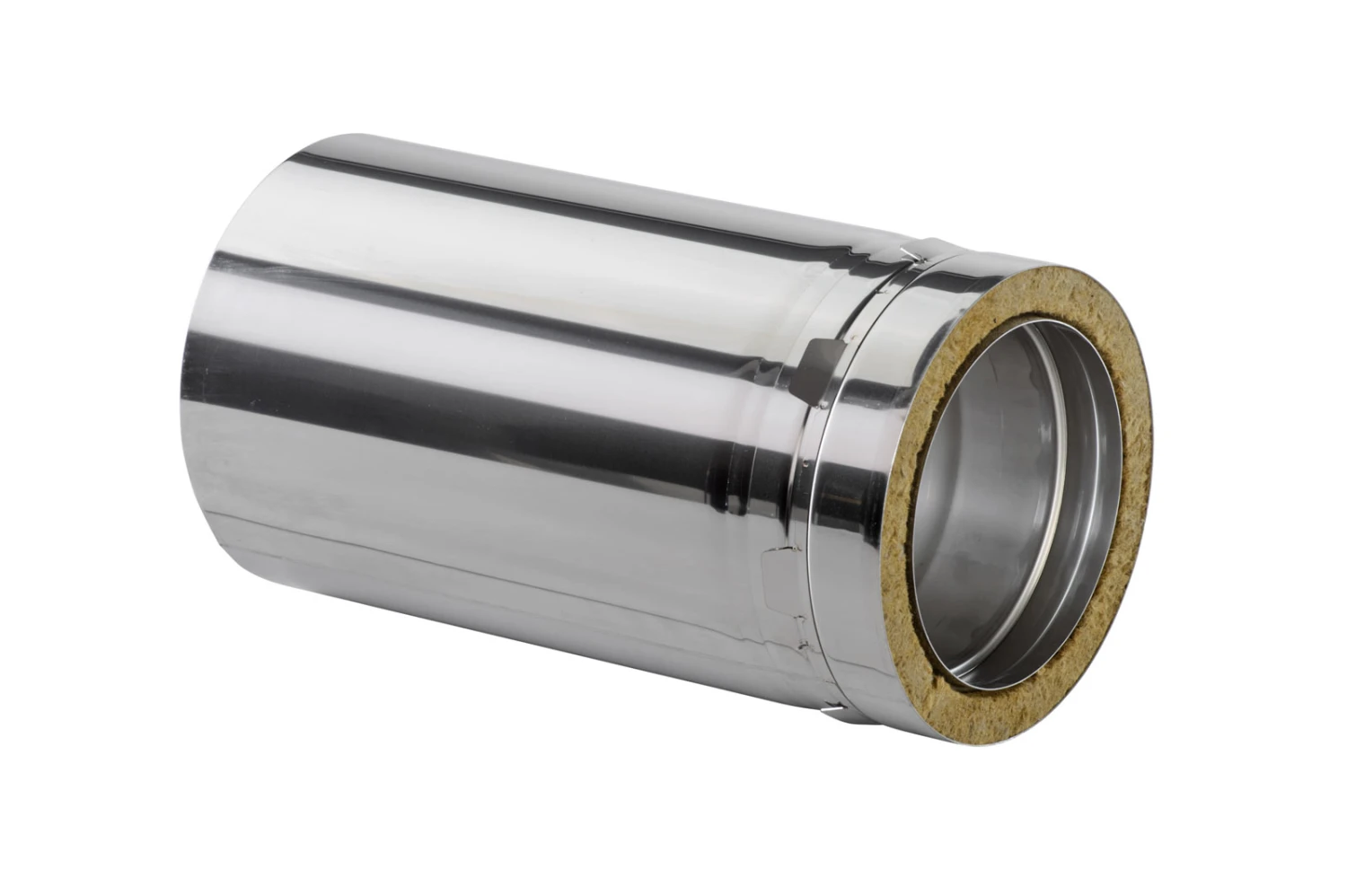 Schornsteinrohr Edelstahl 360 Mm Statisch Doppelwandig - Eka Cosmos D 25 4 Schornsteinrohr Edelstahl 360 Mm Statisch Doppelwandig - Eka Cosmos D 25 – Bild 2