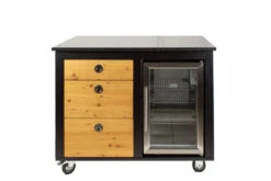 Der Merklinger Outdoor Modul "Maria" (Kühlschrank Rechts + 3 Schubladen + 2 X Dose) -Brunner Grillen Geschaft be63a3a931eea7989224c92997075c3a