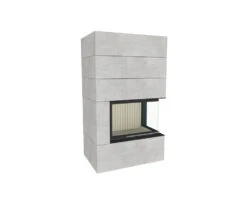 Kaminbausatz Brunner Systemkamin BSK 03 Eck Kamin Rechts Schiebetür, 12 KW -Brunner Grillen Geschaft bsk03 04z16zlsxhoemnr