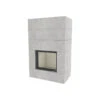 Kaminbausatz Brunner Systemkamin BSK 04 Stil Kamin Schiebetür, 10,5 KW -Brunner Grillen Geschaft bsk04 03mzetmizhido4z