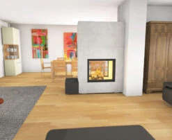 Kaminbausatz Brunner BSK 04 Stil Kamin Tunnel Schiebetür-Kipptür, 10,5 KW -Brunner Grillen Geschaft bsk04t 01vvhkm7ie4vddb