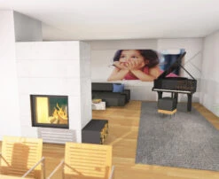 Kaminbausatz Brunner BSK 04 Stil Kamin Tunnel Schiebetür-Kipptür, 10,5 KW -Brunner Grillen Geschaft bsk04t 02lxzmlhgo3j6kd