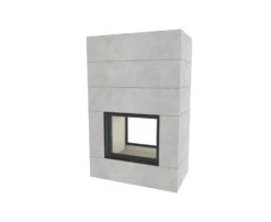 Kaminbausatz Brunner BSK 04 Stil Kamin Tunnel Schiebetür-Kipptür, 10,5 KW -Brunner Grillen Geschaft bsk04t 03it3plbu154yzb