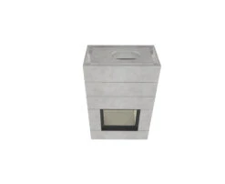 Kaminbausatz Brunner BSK 04 Stil Kamin Tunnel Schiebetür-Kipptür, 10,5 KW -Brunner Grillen Geschaft bsk04t 05sivtaifrcx97l