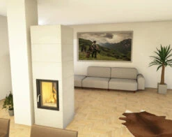 Kaminbausatz Brunner Systemofen BSO 02 Tunnel HKD 2.2 DF, 9 KW -Brunner Grillen Geschaft bso02t 03yamnbcsfe4iaq